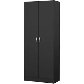 hellin Kleiderschrank Fox 70 x 35 cm Schwarz