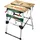 Bosch Arbeitstisch Aluminium 78x75x85 cm grün