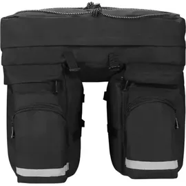 TRIZAND Gepäckträgertasche 60 l schwarz