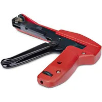 Startech Nylon Cable Tie Gun Zip Tightener/Install Tool TAA - Rot TAA-konform