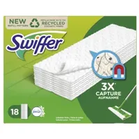 Swiffer Trocken Nachfüllpack Wischtücher mit Febrezeduft, 18 Stück (365944)