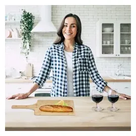 Relaxdays Pizzaschieber XXL 2er Set 50 x 38 cm Bambus