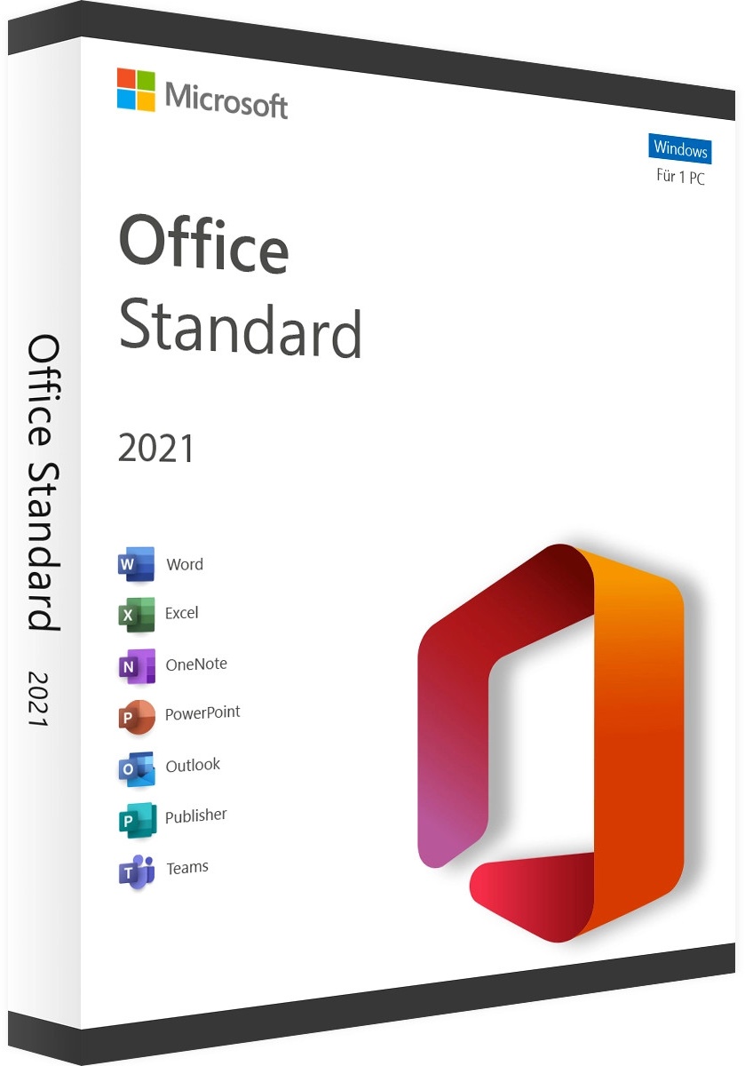 Microsoft Office 2021 Standard | Windows / Mac | Sofortdownload
