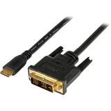 Startech HDMI Typ-D Micro/DVI-D Adapterkabel schwarz, 1m (HDCDVIMM1M)