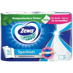 Zewa Küchenrollen Wisch&Weg Sparblatt 2-lagig