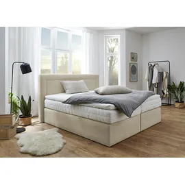 Westfalia Schlafkomfort Boxspringbett 195 x 210 cm Beige