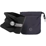 trtl Travel Pillow Schwarz | Nackenkissen für Flugzeug & Auto | Ergonomisches Reisekissen | Einzigartiges Stützsystem | Waschmaschinenfest