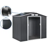 METALL-GARTENHAUS vegas Grau