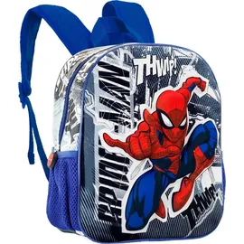 Marvel Spiderman Jumping-Kleiner 3D Rucksack Grau