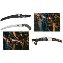 Bradas Gartensäge V-SERIES mit Holster, Blattlänge: 320 mm Sägeblatt aus gehärtetem Stahl SK5, Sägezähne i