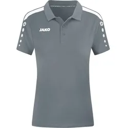 JAKO Damen Polo Polo Power, steingrau, 42
