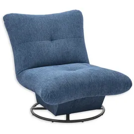 ed exciting design Drehsessel Maranello Polyester 96 x 75 x 93 cm Blau drehbar
