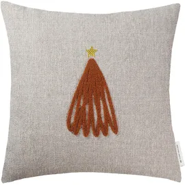 Tom Tailor Xmas Tree 38 x 38 cm Beige
