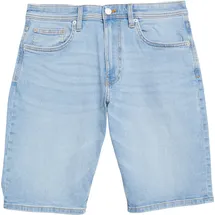 s.Oliver Regular Fit Jeans-Bermudas aus Baumwoll-Mix, Hellblau, 36