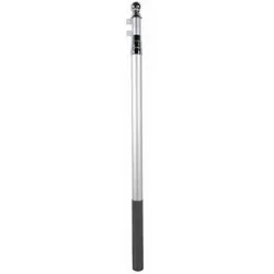 Lex Fahnenmast Alu Teleskopfahnenmast inkl. Deutschlandflagge Flaggenmast Stange 4m