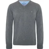 FYNCH-HATTON V-Pullover Grau XL