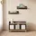 livinity® Kindersitzbank Mailo 107,2 x 63,8 cm Eiche grau