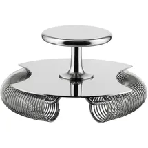 Alessi Doppel-Barsieb The Tending Box Edelstahl silber