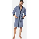 Jan Vanderstorm Morgenmantel SOGIR Blau 3XL