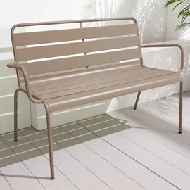 Oviala Gartenbank aus Metall, - Palavas
