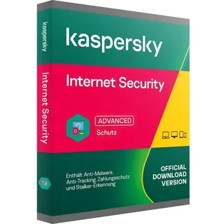 Kaspersky Internet Security 2025 PC/MAC/Android | 2 Geräte / 1 Jahr