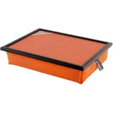 Andrews Living Knietablett mit Kissen Uni Orange