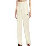 Nike Club Fleece Jogginghose Weiß COCONUT MILK/BLACK XL