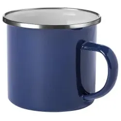 WESTMARK Emaille Tasse, 350 ml 2106226B , 1 Tasse, Farbe: Blau
