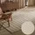 Ted Baker Parker Wollteppich 80 x 150 cm Natur Weiß
