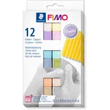 Staedtler Pastell Knete 12 St. mehrfarbig