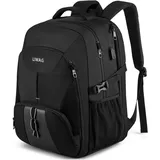 Extra Groß Rucksack Herren 50L Wasserdicht Arbeit Rucksack Laptop Rucksack Für 1
