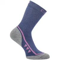 CMP Kids Trekking Supersoft 50 Mid blue-fuxia 28-30