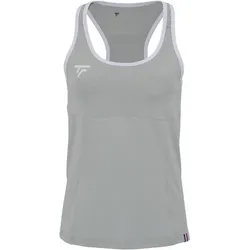 Damen-Top Tecnifibre Team Top grau|silber|silber XL