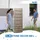 4rain Slim Stone Decor Wandtank 500 l sandbeige
