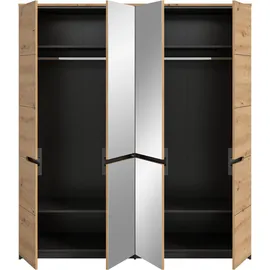 Home Affaire Kleiderschrank 180 x 198 x 59 cm Grau