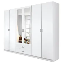 Harper Drehtürenschrank ROM 271 x 212 x 54 cm Weiß