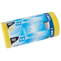 Papstar Müllsäcke, HDPE 120 l 110 cm x 70