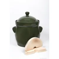BUNZLAUER KERAMIK Original Bunzlauer Keramik Premium Gärtopf/Einlegetopf/Sauerkrauttopf 10 Liter