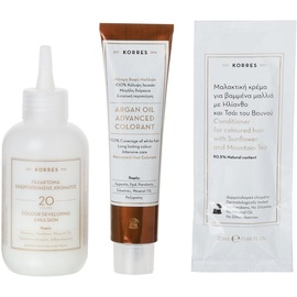 Korres Arganöl Haarcoloration 5.3 light honey chestnut 145 ml