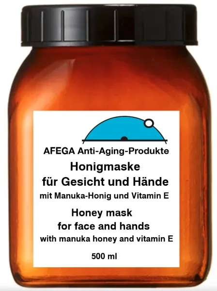 Ausverkauf: AFEGA® Honig-Maske für Gesicht und Hände (500 ml)