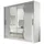 Mirjan24 Schiebetürenschrank London X 180 x 215 x 58 cm Weiß