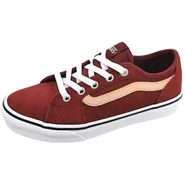 Vans Filmore Decon Damen Weite M Metallic Sidestripe Brown 37