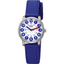 Boccia Titanium Boccia 3373-05 Kinder-Armbanduhr Titan Blau/Weiß - Weiß