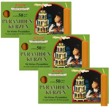 Knox Pyramidenkerzen 14 x 70 mm gelb