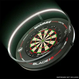 WINMAU Dartboard-Beleuchtung Bundle Plasma + Surround Schwarz 4305