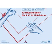 Auer Verlag i.d.AAP LW Schreibunterlagen-Block DESK-PAD LEFTY®, DIN A3, für Linkshänder