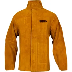 Leder-Schweißer-Jacke "MARCUS" 0391 braun - XL - braun