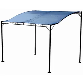 ASS Altenburger ALEOS. AS-S Wand Anbau Pavillon 3 x 2,5 Meter mit Dach 100% wasserdicht UV30+ Model: Tropea anthrazit