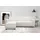 dorel home »Allie Schlafsofa 230 cm mit Relaxfunktion in der Rückenlehne«, Schlaffunktion (108/194,5cm), trendiger Cord o. pflegeleichter Velours