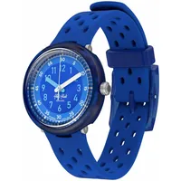 Flik Flak FIZZ IN BLUE 2503 Jungenuhr Gehäusefarbe Blau Silikonarmband Blau